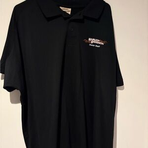 Harley-Davidson Men's Black Polo Shirt
